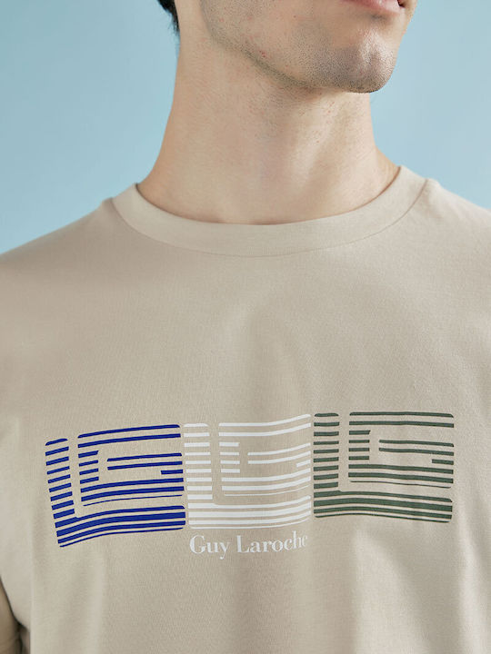 T-shirt Μπεζ
