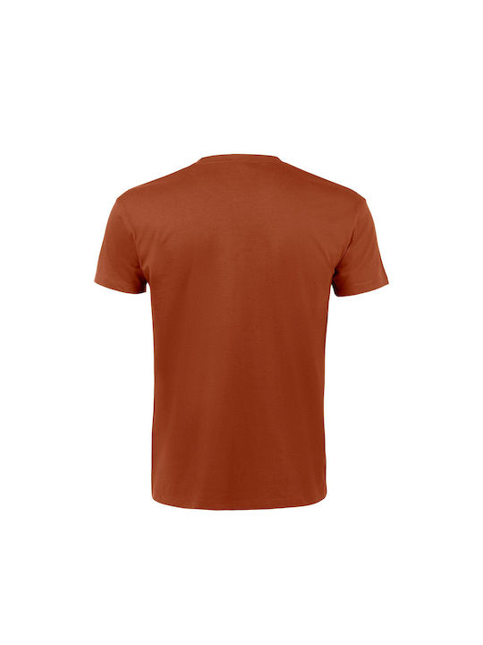 Tricou Unisex "Vânătoarea de Reni, Iubitor de Iarnă, Munți", Terracotta