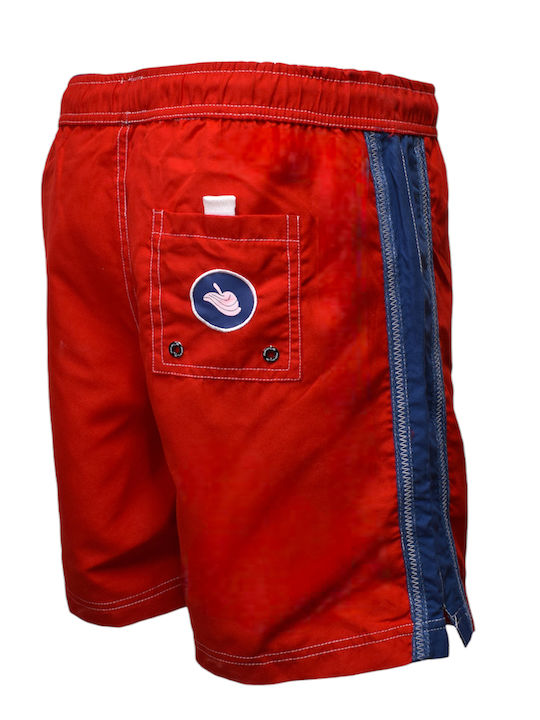 Men's Swimwear Bermuda Red
