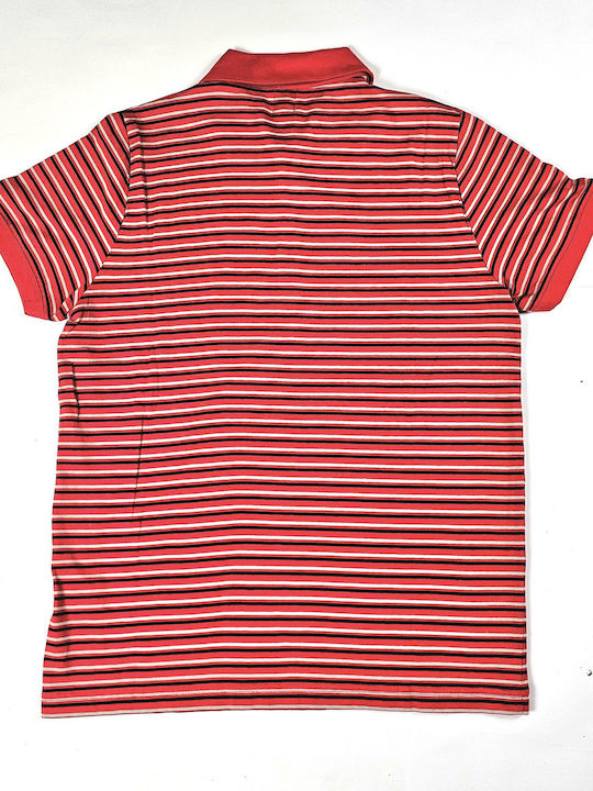 A-STYLE BA878608-A137 POLO RIGATA JERSEY men's t-shirt polo striped multicolour 98% cotton-2% viscose