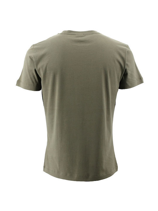 Geox Men's Short Sleeve T-shirt Khaki