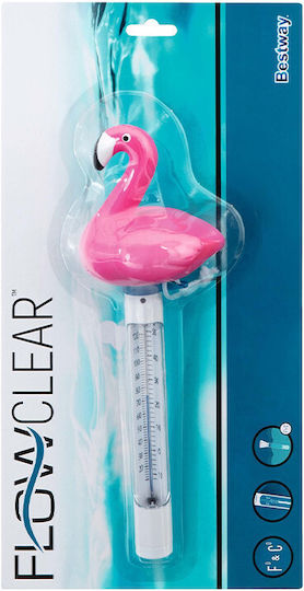 Bestway Poolthermometer 18x34cm Rosa