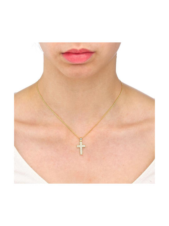 14 Carat Gold Cross STXR04 14 Carat Gold Cross