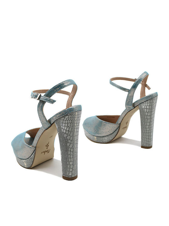 Sandalen Nude