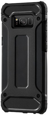 Techsuit Hybrid Back Cover Durable Black (Galaxy S8+)