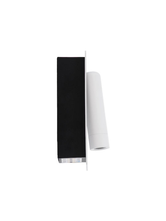 GloboStar Manhattan Modern Leuchte Wand mit Integrierter LED und Neutralweißes Licht 7x17cm