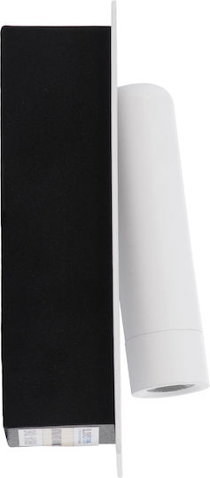 GloboStar Manhattan Modern Lamp Wall with Integrated LED and Natural White Light 7x17cm