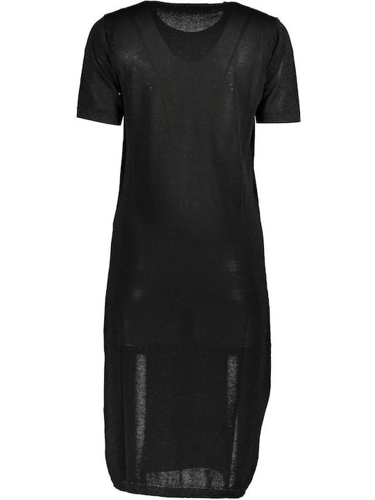 Roberto Cavalli Sommer Mini Kleid Schwarz