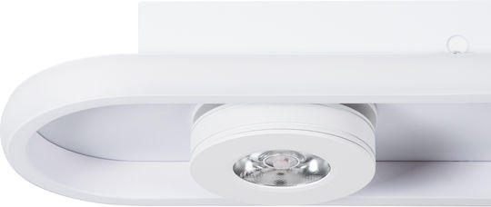 GloboStar Nespo LED Spot with 4 Lights in White Color