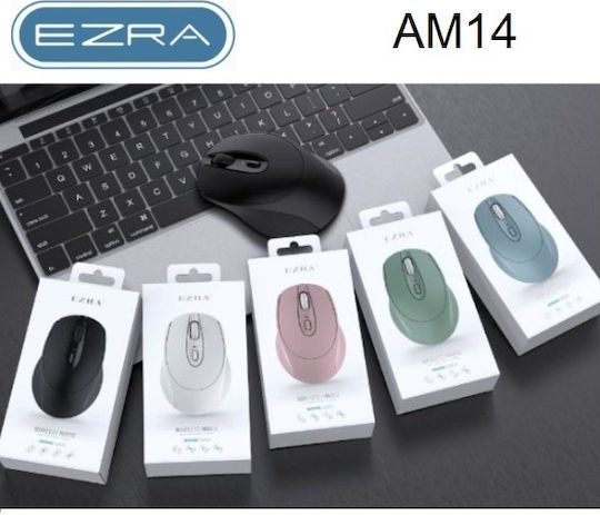 Ezra AM14 Ασύρματο Ποντίκι Λευκό