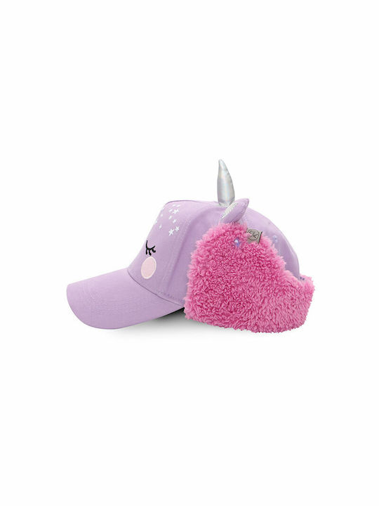 Flapjackkids Kids' Hat Jockey Fabric Lilac