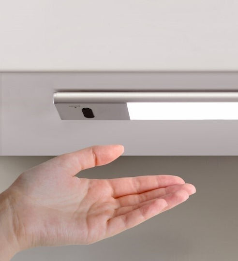 Emuca Rechargeable LED Light Linear for Cabinets with Battery Powered and Motion Sensor Kaus 1pcs