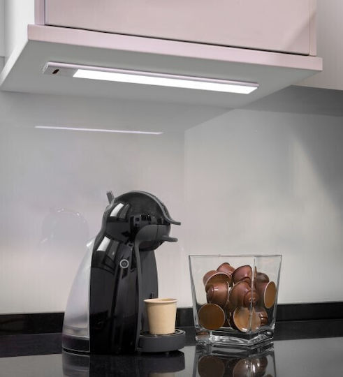 Emuca Rechargeable LED Light Linear for Cabinets with Battery Powered and Motion Sensor 1pcs