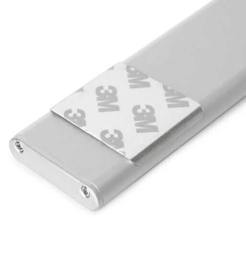 Emuca Rechargeable LED Light Linear for Cabinets with Battery Powered and Motion Sensor 1pcs
