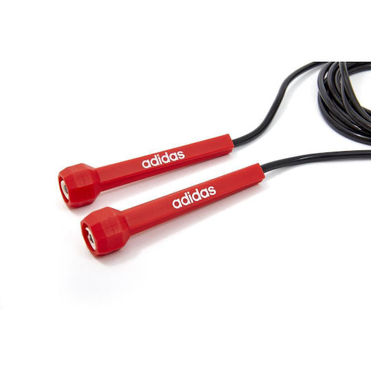 adidas Essential Skipping Rope Скоково въже Фитнес с Тегло 3м Черен