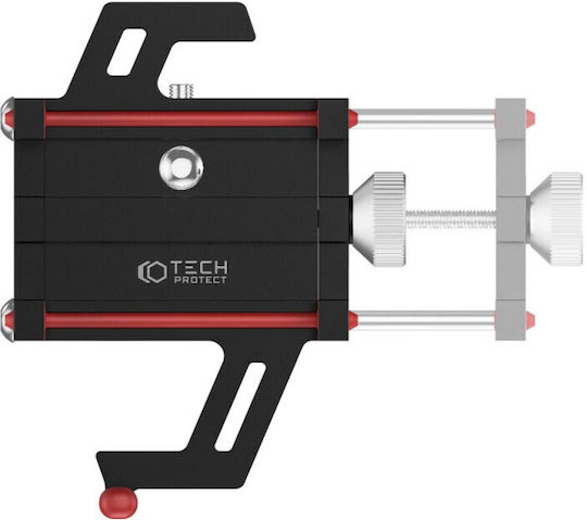 Tech-Protect V1 Fahrradhalterung für Handy Schwarz/Rot