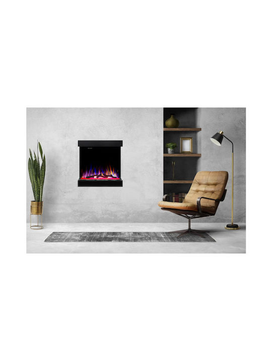 Hitense Paris Επιτοίχιο Ηλεκτρικό Τζάκι 1600W 73.1x82.7cm