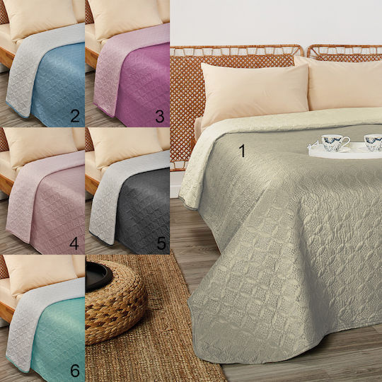 Whitegg L068 Coverlet Single Microfiber 6 Mint 160x240cm