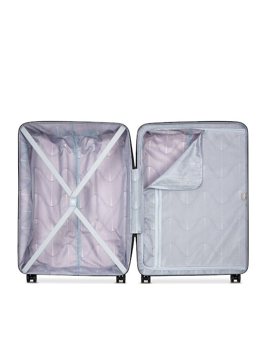 Delsey Large Travel Suitcase Hard Ordener Peony with 4 Wheels Height 77cm 384682109