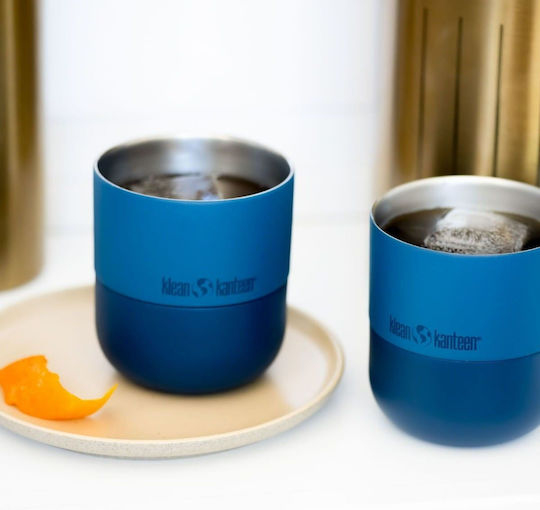 Klean Kanteen Rise Lowball Ποτήρι Θερμός Ανοξείδωτο BPA Free 295ml Stellar με Επιστόμιο