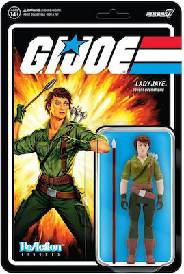 Super7 GI Joe: Lady Jaye Wave 2 Φιγούρα Δράσης ύψους 10εκ.