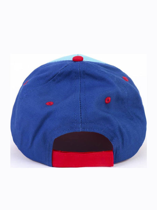 Cerda Kids' Hat Jockey Fabric Sunscreen Mickey Blue