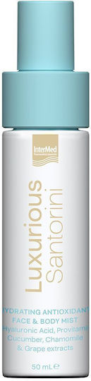InterMed Luxurious Santorini Set mit After Sun, Bräunungsöl & Kulturbeutel