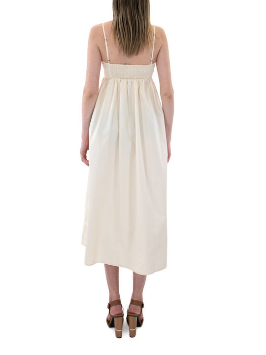 MATCHBOX MAXI DRESS WOMEN MATCHBOX ΜΠΕΖ (MTCHBX-LA3123)