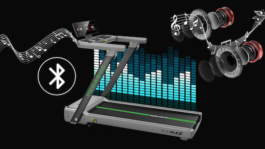 Pegasus RunFlex 3hp Electric Bandă De Alergat Pliabilă Pentru Utilizator Până La 120kg