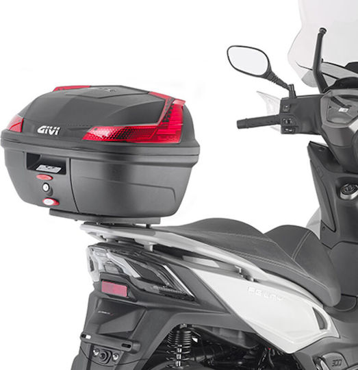 Givi Blade Monolock Bagaj Pentru Motocicletă Cu Reflectorizante Roșii 37lt Neagră