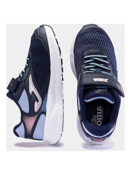 Joma Αθλητικά Παιδικά Παπούτσια Running Sprint Navy Μπλε