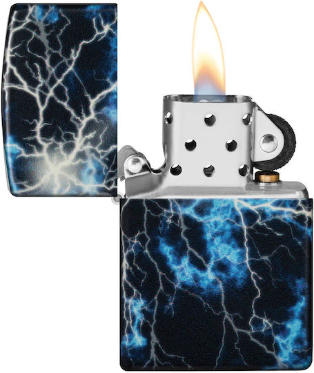 Zippo Αντιανεμικός Αναπτήρας Φλόγας Lightning