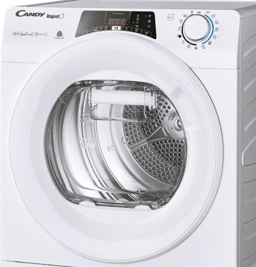 Candy ROE H9A3TE-S Στεγνωτήριο 9kg με Αντλία Θερμότητας