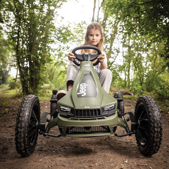 Rally Cherokee Go Kart Cu Un Loc Cu Pedală Inspirat Verde Pentru 6+ Ani
