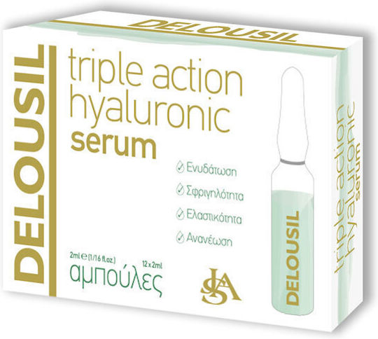 SJA Moisturizing & Anti-aging Serum Face with Hyaluronic Acid for Firming & Revitalization 2ml