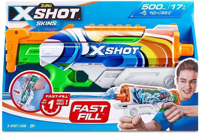 Zuru X-Shot Water - Hyperload Fast-Fill Skins Water Gun (Various Designs/Assortment of Designs) 1pc