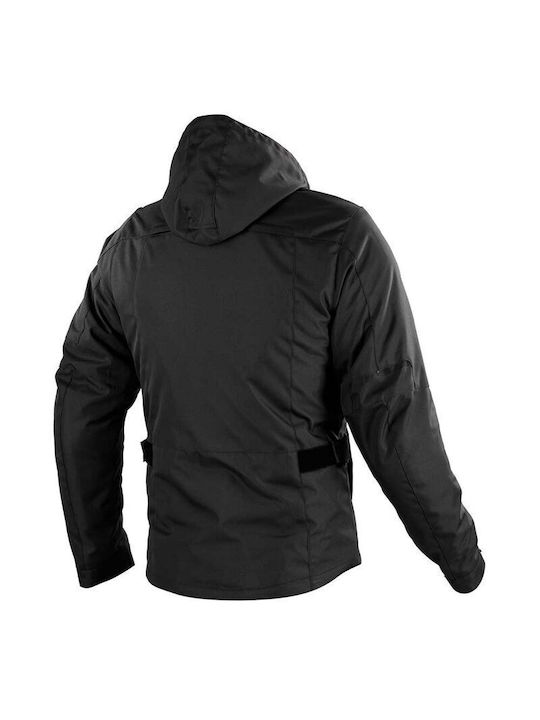 Nordcode Milano Evo Oversize Bărbătesc Geacă de motocicletă 4 Sezoane Waterproof Negru