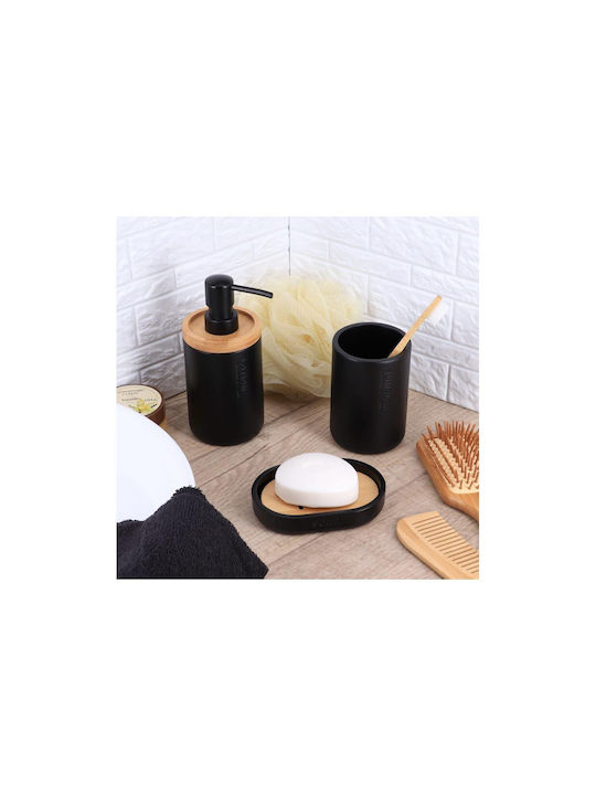 Ceramic Soap Dish Countertop Black