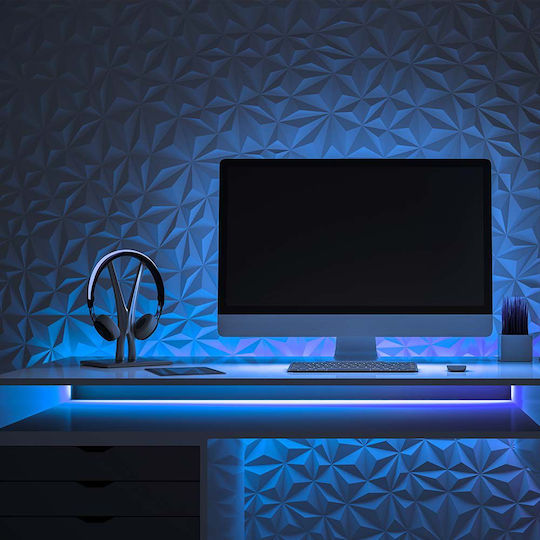 V-TAC LED Strip 24V Blue Light 10m Neon Flex