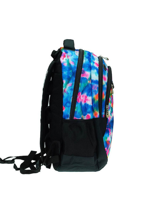 No Fear Ghiozdan De Spate Scoala Primara Multicolor Cu Husă Pentru Sticlă De Apă 30lt