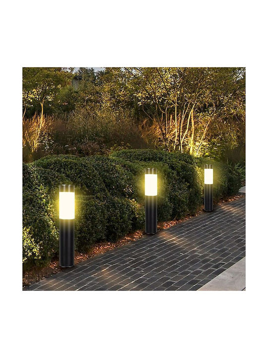 Vivalux Tokyo Outdoor Small Post Floor Lamp IP44 For E27 Bulb Black