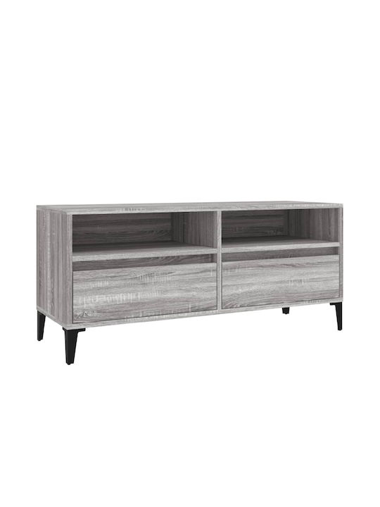 TV Stand Gray Sonoma M100xD34.5xH44.5cm