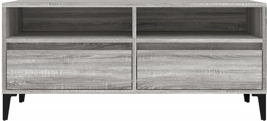 Έπιπλο Τηλεόρασης Γκρι Sonoma Μ100xΠ34.5xΥ44.5cm