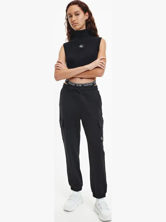 Pantaloni de Trening cu elastic Negru