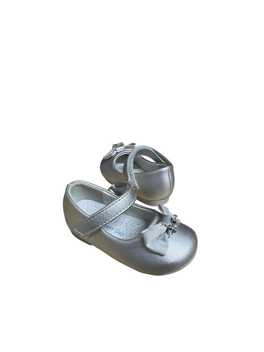 TOYTI ballerina in silver color