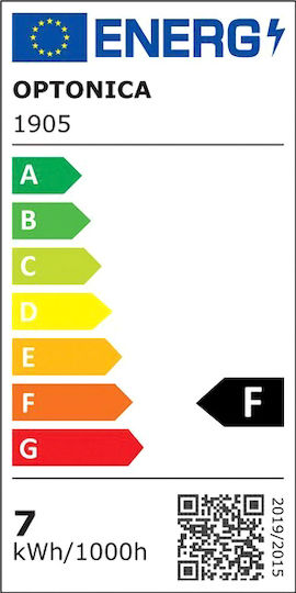 Optonica SP7-A7 LED Bulb 7W for Socket B22 and Shape A60 Natural White 560lm
