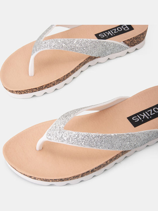 Sandale Casual Damă Argintiu K23-308-H78-Argintiu