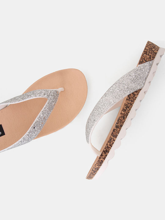 Sandale Casual Damă Argintiu K23-308-H78-Argintiu