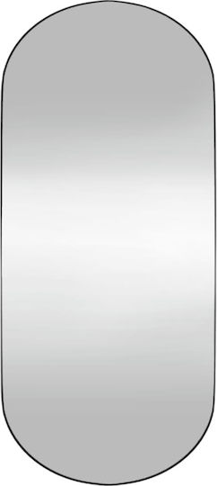 vidaXL Oglindă de Perete Ovală cu Ramă din Plastic 60x25cm 1buc