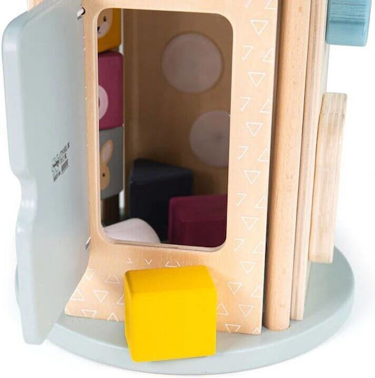 Big Jigs Roll & Crawling Toys Activity Roller made of Wood with Music for 12++ Months